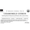 Tea Forte Chamomile Citron Loose Bulk Tea, 1 Pound Pouch, Organic Herbal Tea Makes 160-170 Cups
