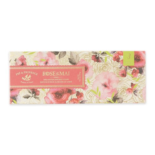 European Soaps 36261EG Rose de Mai Soap in Box