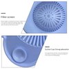 Wild Tribe Bathtub and Shower Drain Protectors with Suction Cups Easiest Hair Catchers Soft Silicone 4 flower