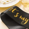 MAGJUCHE It's My 94th Birthday sash, Black and Gold Women or Men 94 Years Birthday Gifts Party Supplies, Party Decorations