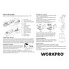 WORKPRO W052002 Block Plane, 1-5/8 In. Wide Blade, Cast Iron Body, Adjustable Cutting Depth, Black (Single Pack)