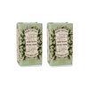 Panier des Sens - Jasmine Bar Soap - Moisturizing Gentle Scented Soap Bar - Natural Soap with Olive Oil - 97% Natural Ingredients Made in France - Vegan Friendly - Body & Hand Soap Bars 2x5.3 oz