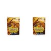 2 Packs Dragon Shield Matte Mini Japanese Orange 60 ct Card Sleeves Value Bundle! …