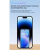 Mini Phone World's Smallest Mini Smartphone with 3.88'' HD Screen Android Unlocked Face ID 2G+16G Quad Core Dual Sim Mobile Phones for Student Best Gift for Kids (Blue)