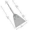SPKLINE 5 Inch Wide SDS-Plus Floor Scraper Tile Thinset Scaling Chisel SDS-Plus Shank Thinset Scraper Adhesives Remover Wall Scraper Fits SDS-Plus Rotary Hammers and Chipping Hammer Drills (5" x 10")