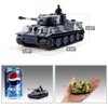 Cheerwing 1:72 German Tiger I Panzer Tank Remote Control Mini RC Tank with Rotating Turret and Sound