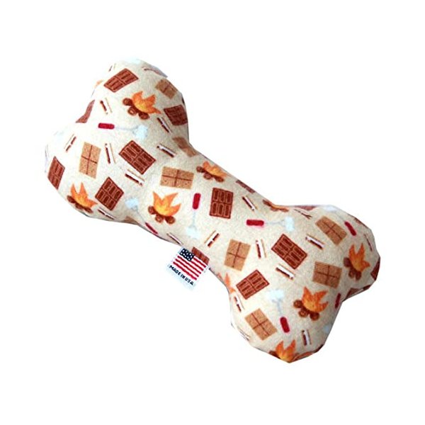 Mirage Pet Products 6" Bone Dog Toy Campfire