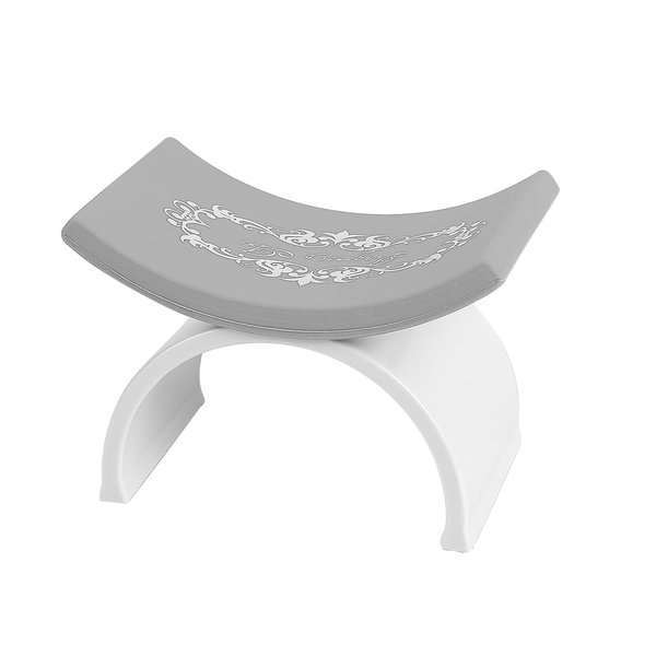 Ownsig Nail Arm Rest, U Shape Silicone Manicure Hand Pillow Pad, Nail Art Mat Holder, Nail Tool Equipment, Nail Art Accessories White