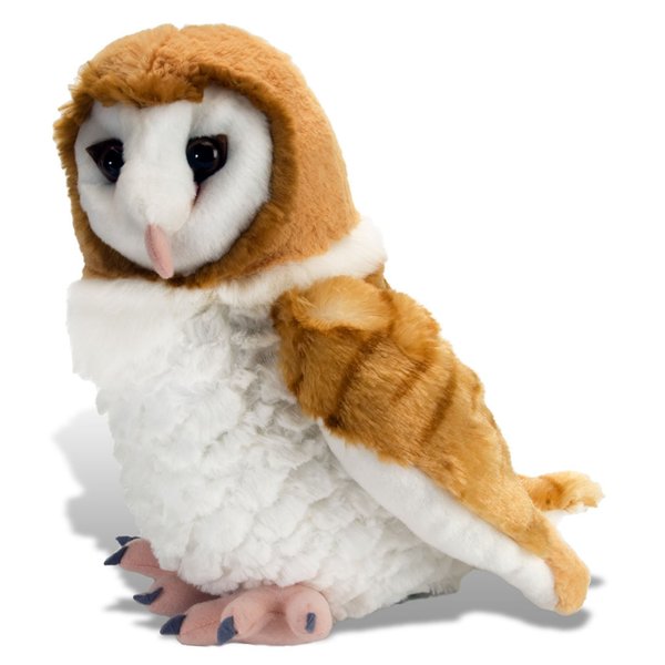 Wild Republic Barn Own, Cuddlekins, Stuffed Animal, 12 inches, Gift for Kids, Plush Toy, Fill is Spun Recycled Water Bottles