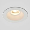Maxxima 4 in. Ultra-Thin Recessed Anti-Glare LED Downlight Canless IC Rated 1200 Lumens 5 Color Temperature Selectable 2700K/3000K/3500K/4000K/5000K Dimmable White Trim, 90 CRI, Junction Box Included