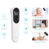 Berrcom No-Touch Forehead Thermometer for Adults, Kids, and Babies, Digital Infrared Medical Thermometers with Fever Alarm, LED Display, Dual Probe Technology