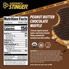 Honey Stinger Organic Peanut Butter Energy Waffle Variety Pack, 6 Pack Each of Peanut Butter, PB Chocolate and PB Strawberry, Nutritious Stroopwafel Snack for Exercise, Endurance and Performance