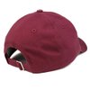 Trendy Apparel Shop Rock On Embroidered Dad Hat Adjustable Cotton Baseball Cap - Maroon