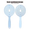 Hair Detangling Brush, Round Soft Straightening Vented Brush Faster Blow Drying for Women, Salon Styling Hair Brushes Detangler Hair Comb for Curly Straight Wet Dry Hair