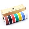 20awg Silicone Electrical Wire Cable 7 Colors (23ft Each) 20 Gauge Hookup Wires kit Stranded Tinned Copper Wire Flexible and Soft for DIY