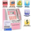 2024 Upgraded ATM Piggy Bank for Real Money for Kids Adults,Toy Money Bank with Card,Password,Coin Recognition,Bill Feeder,Balance Calculator,Electronic Money Safe Coin Box,Hot Gift for Boys Girls