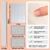 Lifextol 576pc Press on Toenails for Women Toe Press on Nails Short Fake Toe Nails Press ons with Nail Adhesive Tabs, Acrylic Toe Nail Tips False Toenail Press ons Artifitial Fake Toenails
