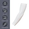 Aqua X ARM Sleeves for Men and Women Sun Protective Skin UV Cut Flexible & Durable (White 2 + Black 1 (3 Pairs))