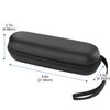 ProCase Travel Case for Oral-B/Oral-B Pro Smartseries/IO Serie Sonicare Protective Clean Electric Toothbrush, Hard EVA Case Cover Storage Bag Holder with Mesh Pocket for Accessories -Black