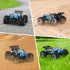 HENEROAR Remote Control Car, Remote Control Truck, 2.4Ghz All Terrain Off-Road Monster Truck, 20 KM/H Rc Cars with LED Bodylight and 2 Rechargeable Batteries Toys for Boys Age 4-7 8-12