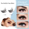 Cluster Lashes 84 Pcs Lash Clusters Eyelash Clusters Individual Lashes DIY Cluster Eyelash Extensions Soft and Thin Band(Gale,D-8-16mix)