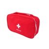 PAXLAMB First Aid Bag First Aid Kit Empty Medical Storage Bag Red Trauma Bag for Emergency First Aid Kits Car Workshop Cycling Outdoors (Red Handle)