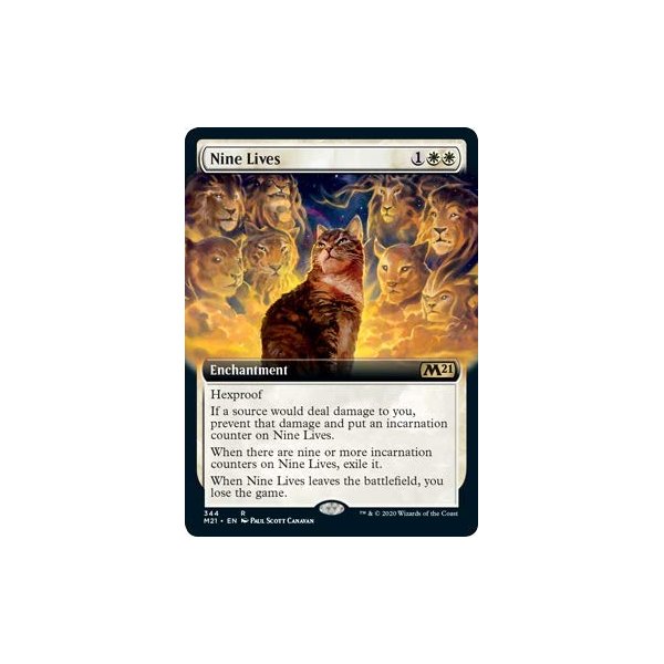 Nine Lives - Foil - Extended Art