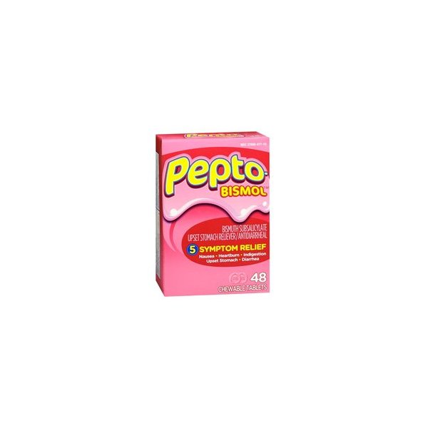 Pepto Bismol Original Chewable 48 ct