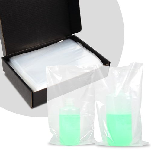 Bysiter 200pcs Tattoo Bottle Bags Disposable Tattoo Wash Bottle Bags Covers Sleeves Squeeze Bottle Bags Covers For Tattoo Machine Accessories, Tattoo Supplies, Tattoo Kits (Clear)