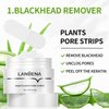 LANBENA 3 in 1 Blackhead Removing Set, Pore Strips+Pore Solution Serum+Removal Strip Paper, Black Head Remover Mask for Face, Pore Minimizer & Reducer for Face, Leaving Your Skin Fresh and Clean