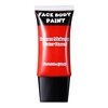 CCbeauty Red Face Paint, Cream Face Painting Kit, Professional Water Based Body Paint, Full Coverage Foundation Makeup, Halloween SFX Makeup For Clown Joker Mime Devil Spider Pennywise Vampire Costume