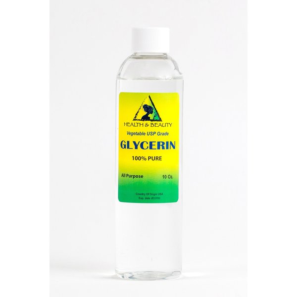 Glycerin Vegetable Oil USP Grade Natural Fresh 100% Pure 10 oz
