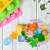 Chocolate Molds Gummy Molds Silicone - Candy Mold and Silicone Ice Cube Tray Nonstick Including Hearts, Stars, Shells