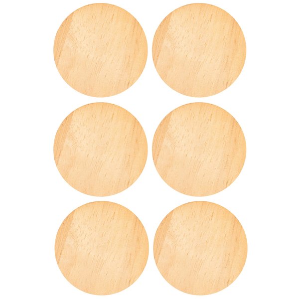 Wooden Coins for Montessori Object Permanence Coin Box - Chunky Wood Replacement Coin Set - Wooden Tokens for Counting - Montessori Toys for 1 Year Old - Infant Developmental Coin Drop Toys