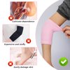 2 Pairs Elbow Moisturizing Sleeve Elbow Gel Cover Heel Socks Elbow Sleeves Elbow Pads for SPA Moisturizing Dry Cracked Skin Care