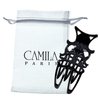 Camila Paris NV74 French Hair Clip for Women, Hair Side Clips, 3 inch Girls Hair Claw Clips Jaw Fashion Durable Styling Hair Accessories for Women, Strong Hold No Slip Grip, Made in France. Black