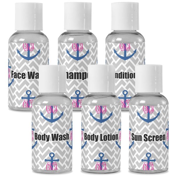 YouCustomizeIt Personalized Monogram Anchor Travel Bottles