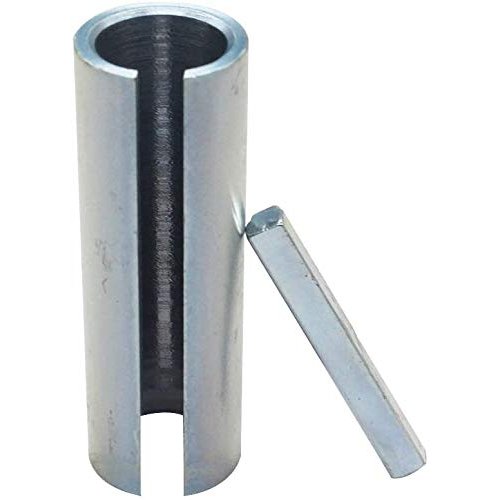 LicBund 5/8" to 3/4 Inch w/Step Key Gas Engine Pulley Crank Shaft Sleeve Adapter Pulley Bore Reducer Bushing Sheave & Key Predator