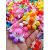 HOZKEAP （Students Gift） 100 Packs Bulk Ocean Octopus Mini pop Fidget Keychain,Gift for Boys and Girls Kids Halloween Party Favors，Birthday Supplies