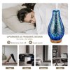 Porseme Essential Oil Diffuser 3D Glass Aromatherapy Ultrasonic Humidifier Cool Mist, Auto Shut-Off, Timer Setting, BPA Free for Home Office Hotel Yoga Gym Leisure SPA Gift 100ml