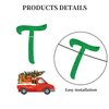 Its the Most Wonderful Time of the Year Sign Banner, Pre-assembled Red&Green Happy Holidays Banner, Christmas Holiday Garland, Funny Merry Christmas Party Decorations Holidays Decorations