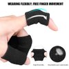 Finger Support Compression Sleeves (30Pcs), Breathable Thumb Support Brace Splint Arthritis Sleeve for Finger Joint Pain Relief, Comfortable Finger Protector for Triggger Finger Sports Aid Support