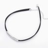 JAKAWIN Choker Necklace Adjustable Black Collar Necklaces for Women and Girls NK134 (Black)