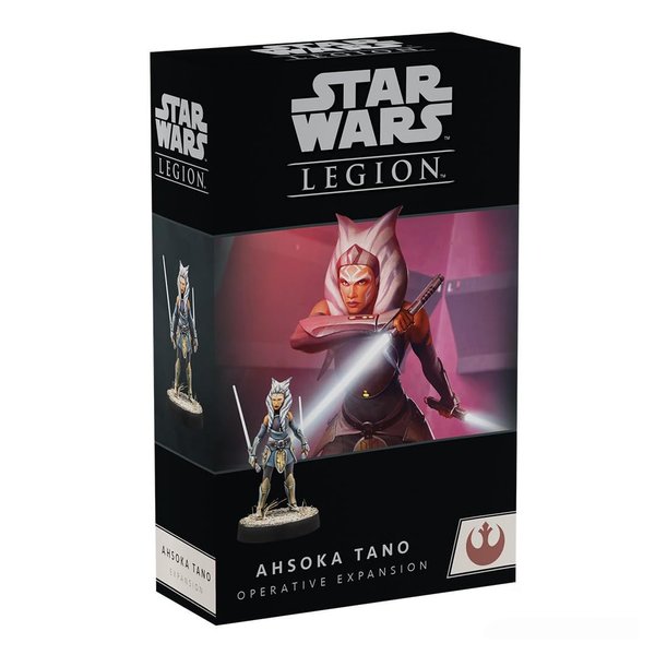 Star Wars: Legion Ahsoka Tano Operative Expansion - Fulcrum Joins The Rebellion! Tabletop Miniatures Strategy Game for Kids and Adults, Ages 14+, 2 Players, 3 Hour Playtime, Made by Atomic Mass Games