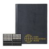 420 Pockets Coin Albums - 28x29 mm/1.1x1.1 inch Pocket Black Coin Book 10 Pages Coin Collection Holder Letter Size Coin Storage Book CS0242BK