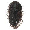 Flonding 12" Women's Ponytail Short Curly Claw Clip in Pony Tail Hair Piece Wavy Extension Wig Hairpiece Jaw Clip Hair Extensions (1T33)