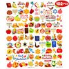 Rosh Hashanah Temporary Tattoos for Kids 102PCS Shana Tova Party Supplies Decorations Jewish New Year Festival Themed Favors Cute Holy Day Carnival Tattoos | Ideal Gifts & Prizes for Boys & Girls