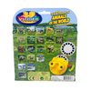 WARM FUZZY Toys 3D Viewfinder (Zoo Animals) - Viewfinder for Kids & Adults, Classic Toys, Slide Viewer, 3D Reel Viewer, Retro Toys, Vintage Toys with 3 Reels - Contains 21 High Definition 3D Images