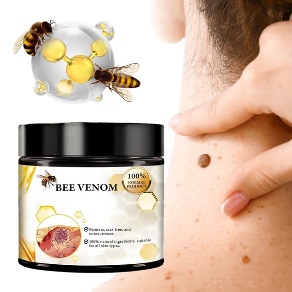 Jefuzh Bee Venom Treatment Cream, New Professional Bee Venom Repair Cream, Bee Venom Cream for All Parts of The Body （1PCS）