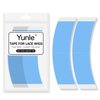 Yunle Lace Front Wig Tape Double Sided Wig Tape for Lace Wigs 54 PCS Strong Adhesive Tape Waterproof Lace Tape for Wigs Toupee Hairpiece Blue 1/2
